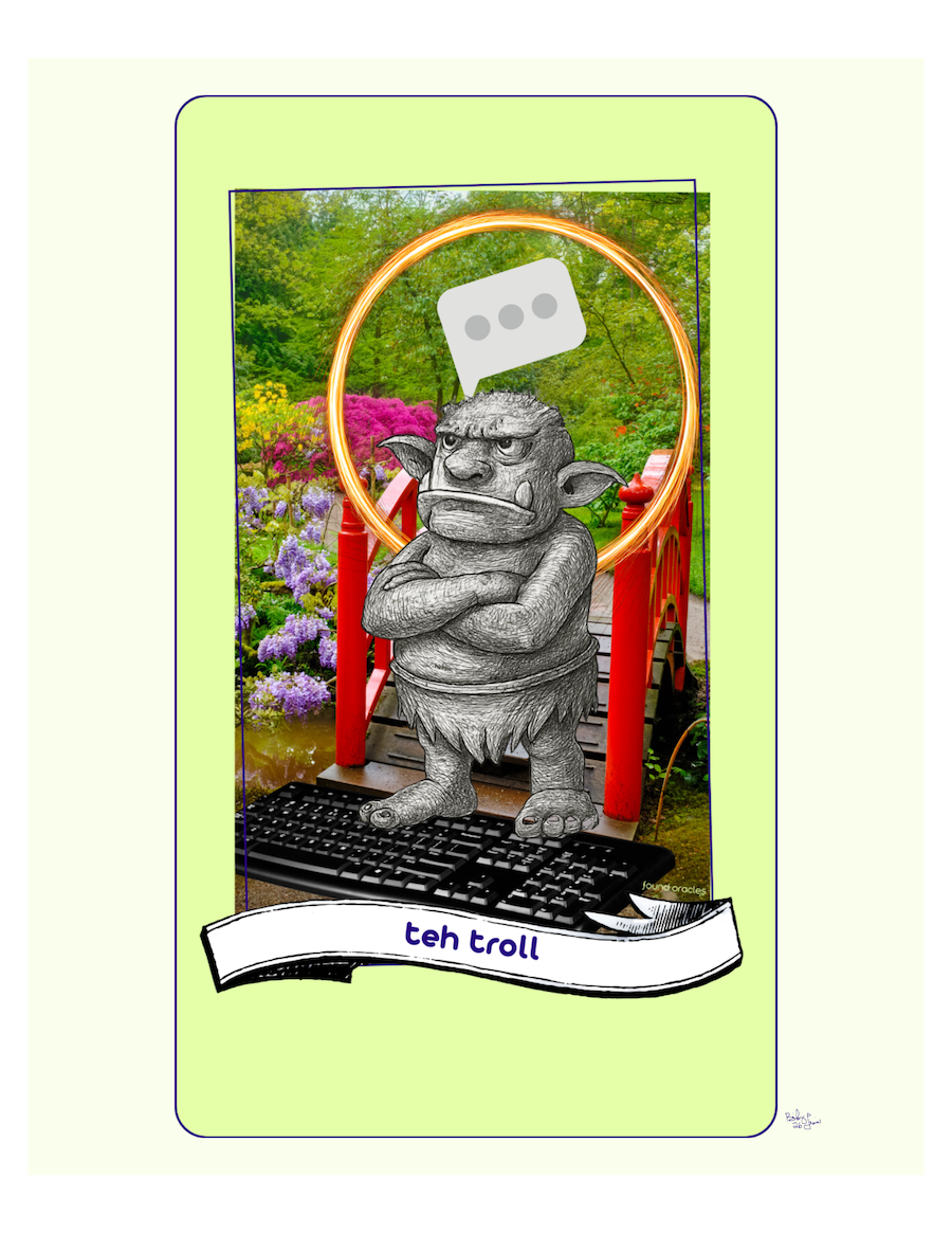 Teh Troll Oracle Art Print - Downloadable Print
