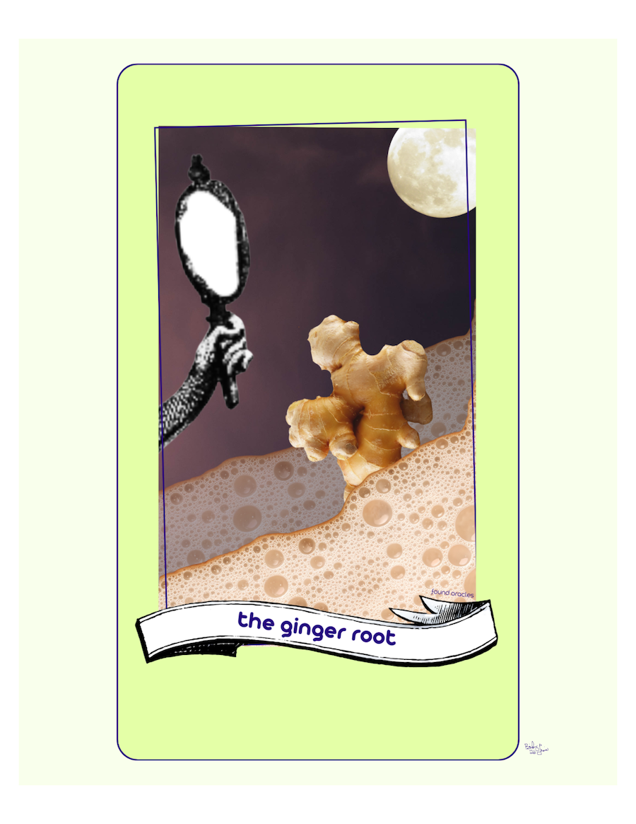 "All That Is Mine Come to Me" Ginger Root Oracle Print - Downloadable Print