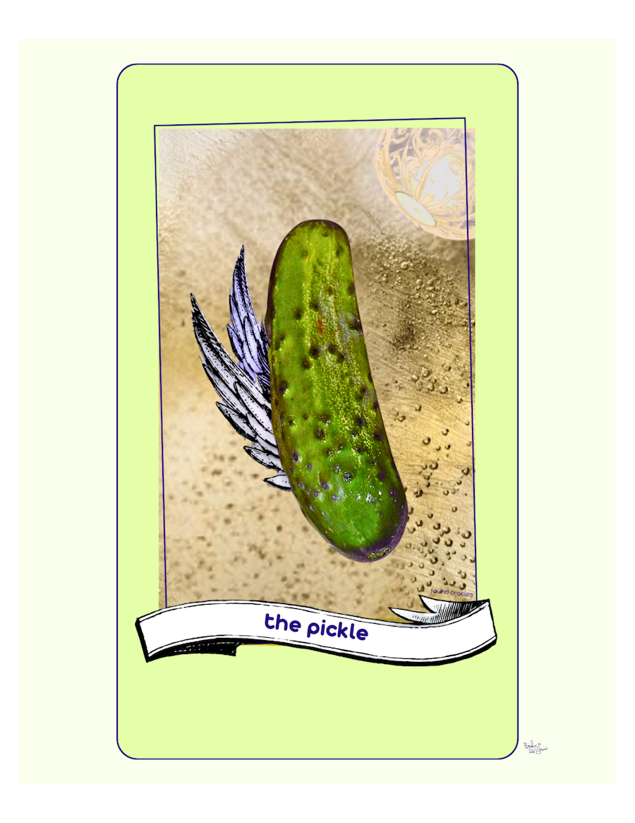 The Pickle Oracle Art Print - Downloadable Print