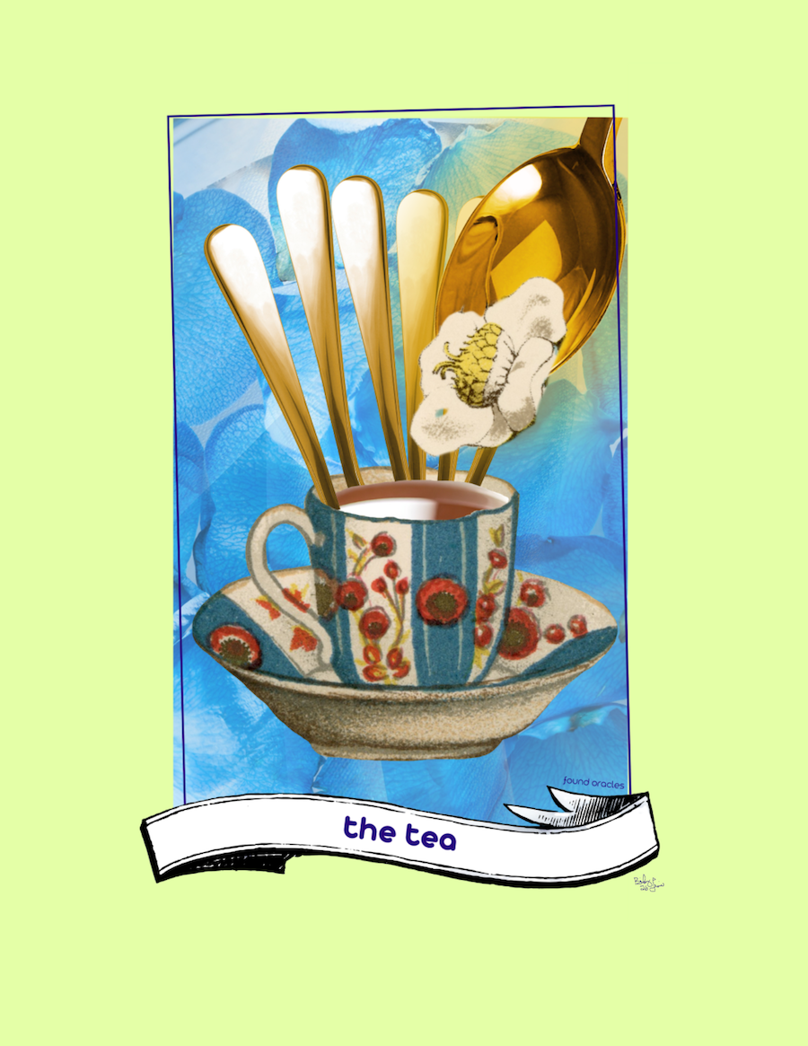 The Tea Oracle Card Print {Digital Download}